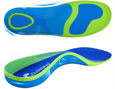 Cloudflo Plantar Fasciitis Insoles w/ High Arch Support
