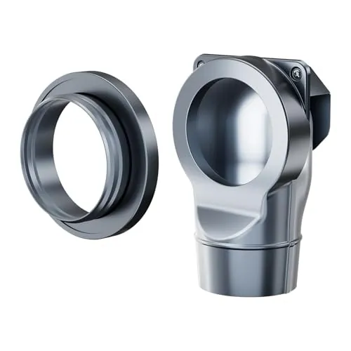 Voxwelly Magnetic 90° 4" Dryer Vent Coupling