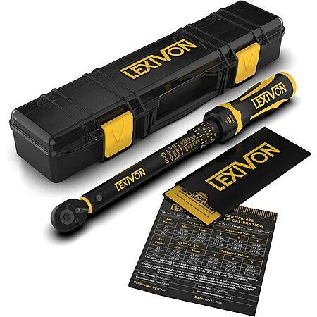 Lexivon Torque Wrenches: 1/4" $39.65, 3/8" $45.20, 1/2"