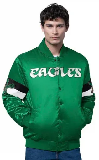 Starter Philadelphia Eagles Triple Option Jacket