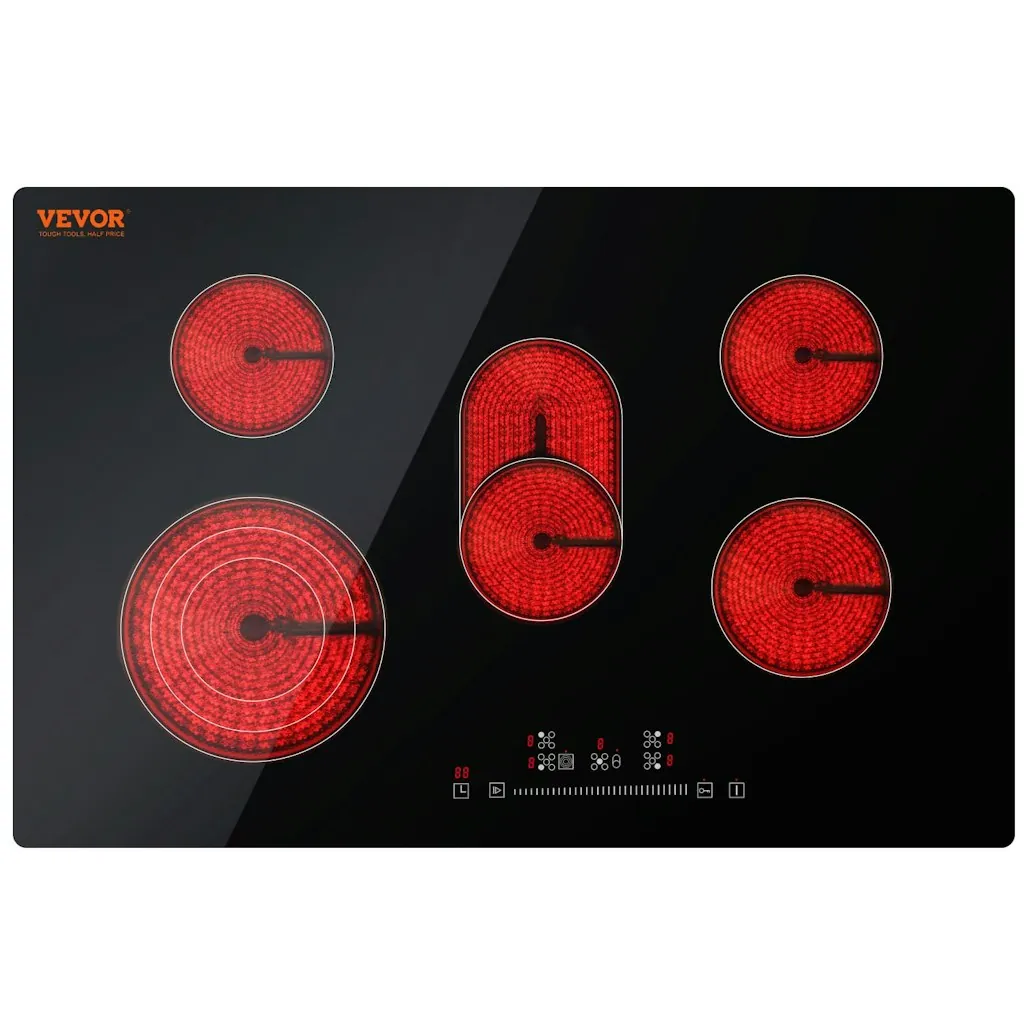 VEVOR 30" 5 Burner Electric Ceramic Cooktop