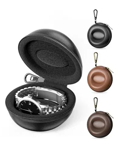 ProCase Single Watch Travel Case with Carabiner Clip
