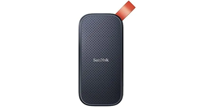 SANDISK 1TB Portable SSD - Up to 800MB/s, USB-C, USB 3.2 Gen 2