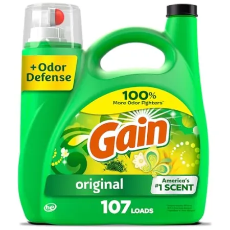 154oz Gain + Aroma Boost Liquid Laundry Detergent (107 Loads)