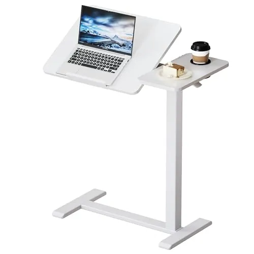 Bzium 27.6" x 15.8" Adjustable Overbed Table