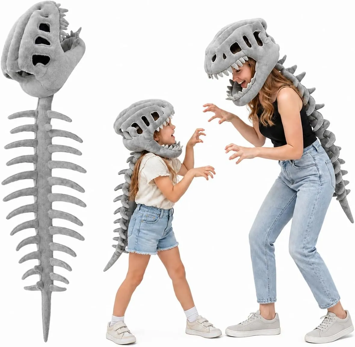 Anytin Dinosaur Skeleton Costume for Kids