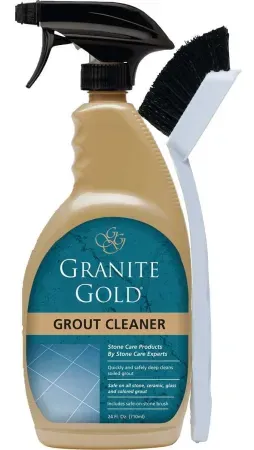 24oz Granite Gold Grout Cleaner w/ Brush