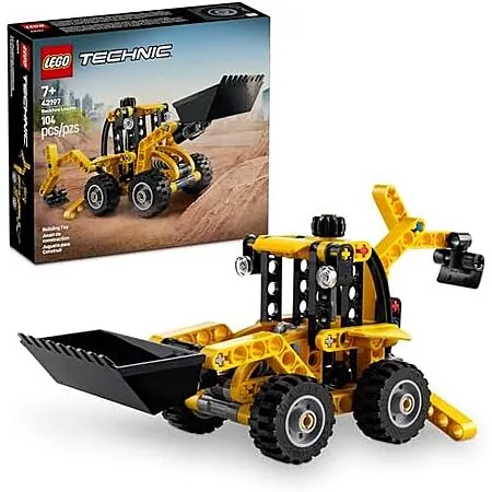 104-Pc LEGO Technic Backhoe Loader Construction Building Toy