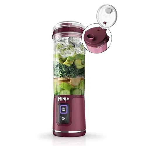 Ninja Blast Portable Blender, Cordless, 18oz Vessel, BC151CR