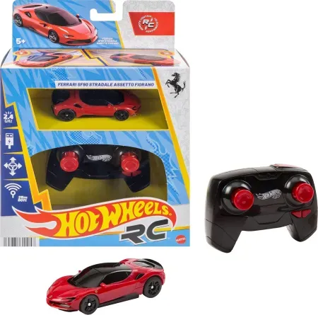 2-Pack Hot Wheels 1:64 Ferrari SF90 RC Car