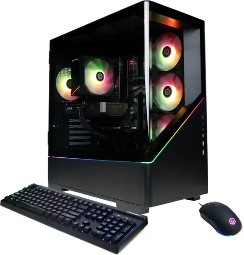 CyberPowerPC Gamer Master Gaming Desktop, NVIDIA GeForce RTX 5060 8GB, 16GB DDR5, 1TB SSD