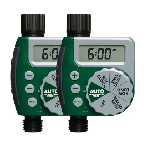 Orbit 1-Outlet Programmable Digital Hose Watering Timer 2-Pack