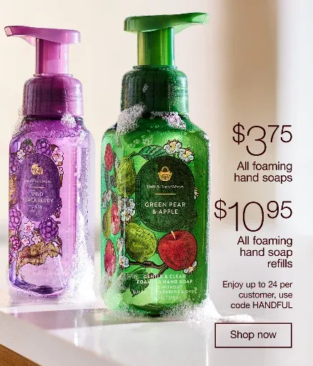 Bath & Body Works Foaming Hand Soap Sale