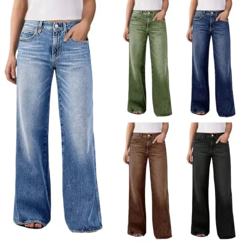 Baggy High Waisted Denim Jeans for Women