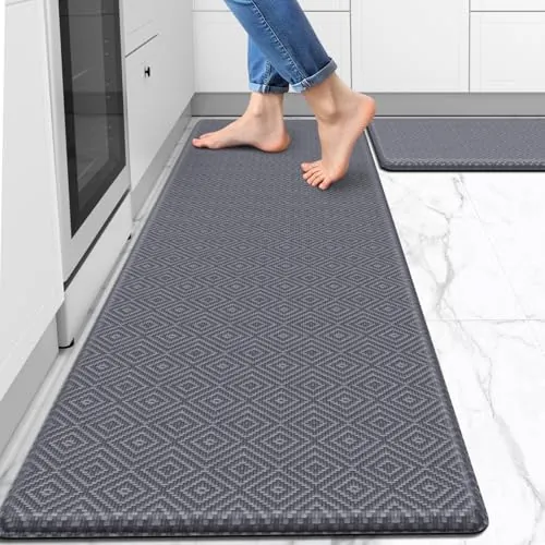 Mattitude Cushioned Anti-Fatigue Floor Mats - 2 Set