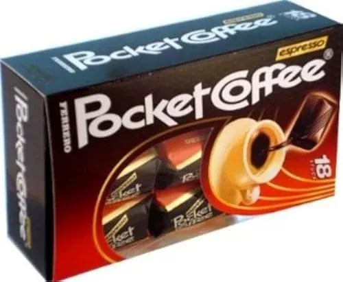 Ferrero Pocket Coffee Espresso Chocolates, 18 Count