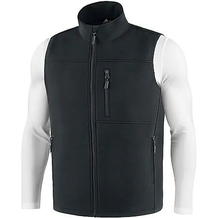 WENTTUO Men's Fleece-Lined Softshell Windproof Sleeveless Jacket Vest