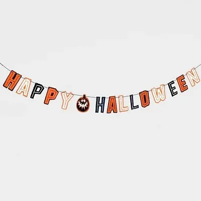 Hyde and EEK! Boutique 6ft Happy Halloween Word Garland