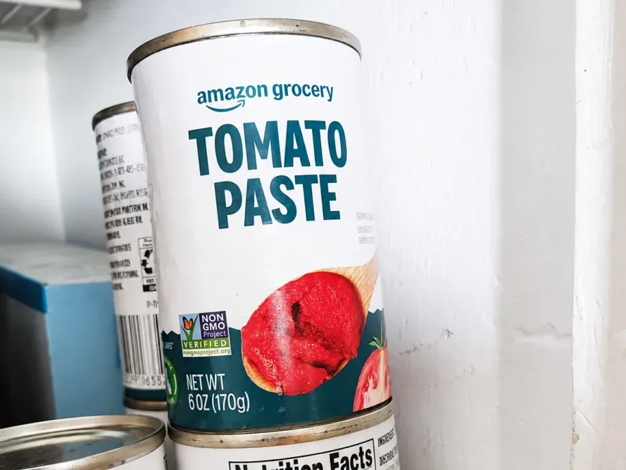 Amazon Grocery Tomato Paste 6oz
