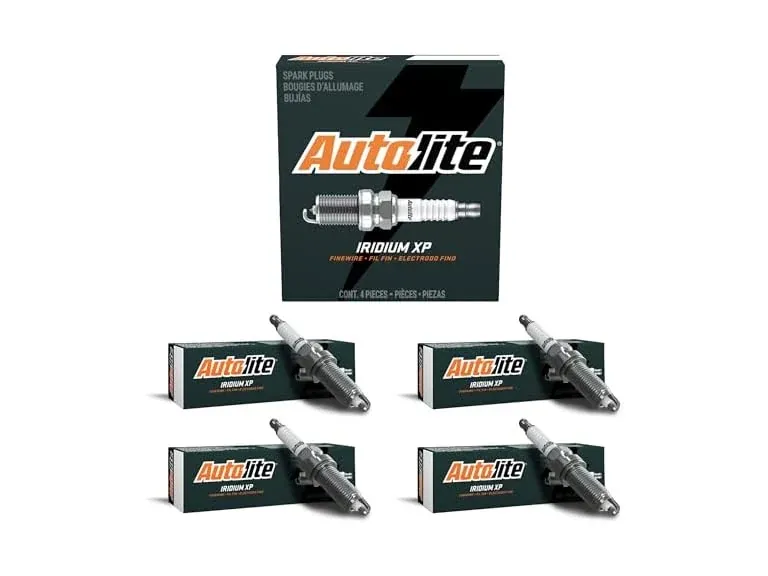 Autolite Iridium XP Automotive Replacement Spark Plugs XP5325, 4-Pack