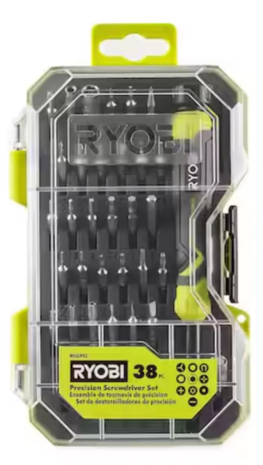 Ryobi 38-Piece Precision Screwdriver Set