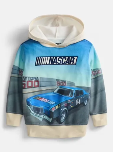 NASCAR Boys Sublimated Embroidered Logo Hoodie, Size XS