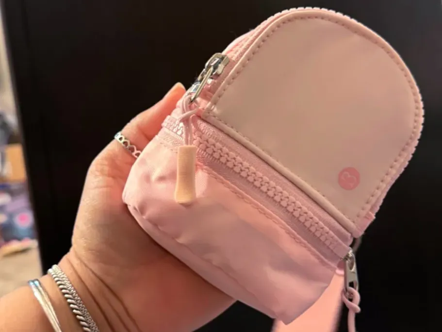 Mini Backpack Keychain Wristlet