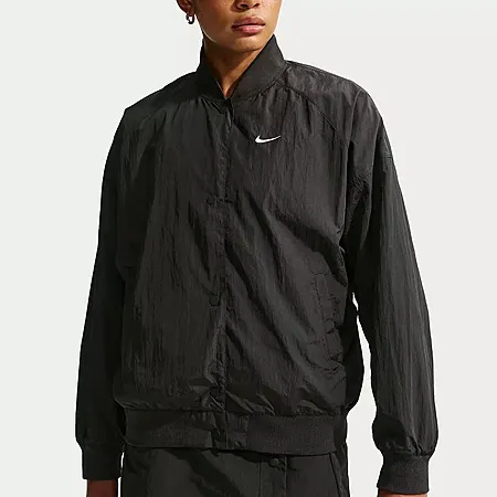 Nike Women's Sportswear Varsity Jacket (Black)