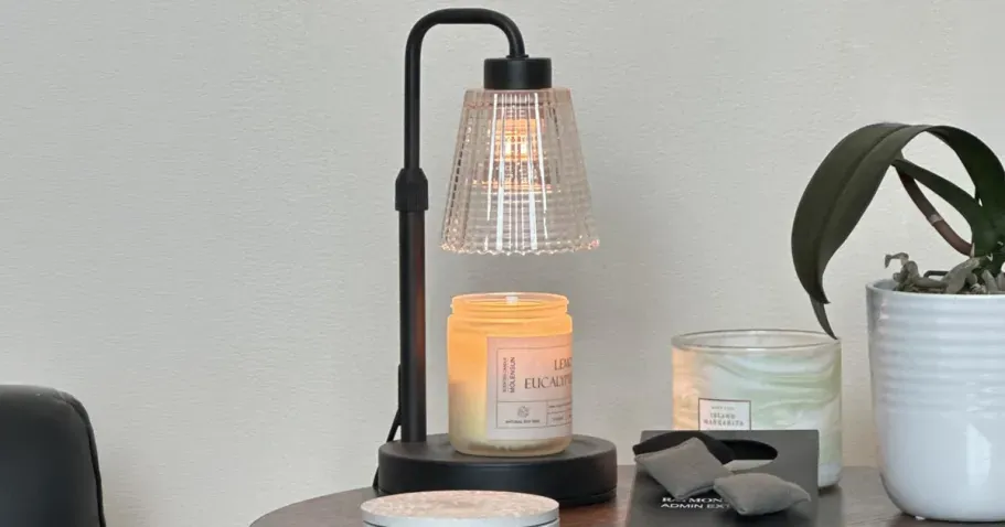 Candle Warmer Lamp in Black