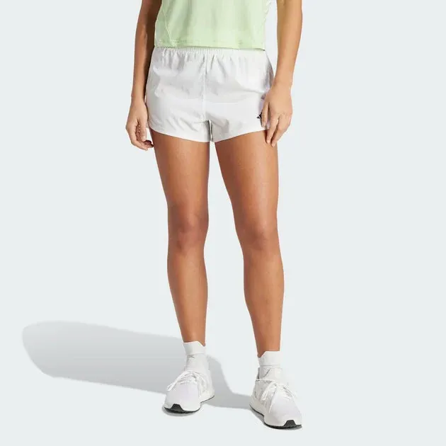 Adidas Women's Pace Training 3-Stripes Woven High-Rise Shorts (XS-XL, Short)