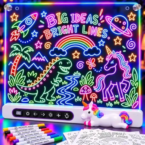 LED Neon Drawing Board