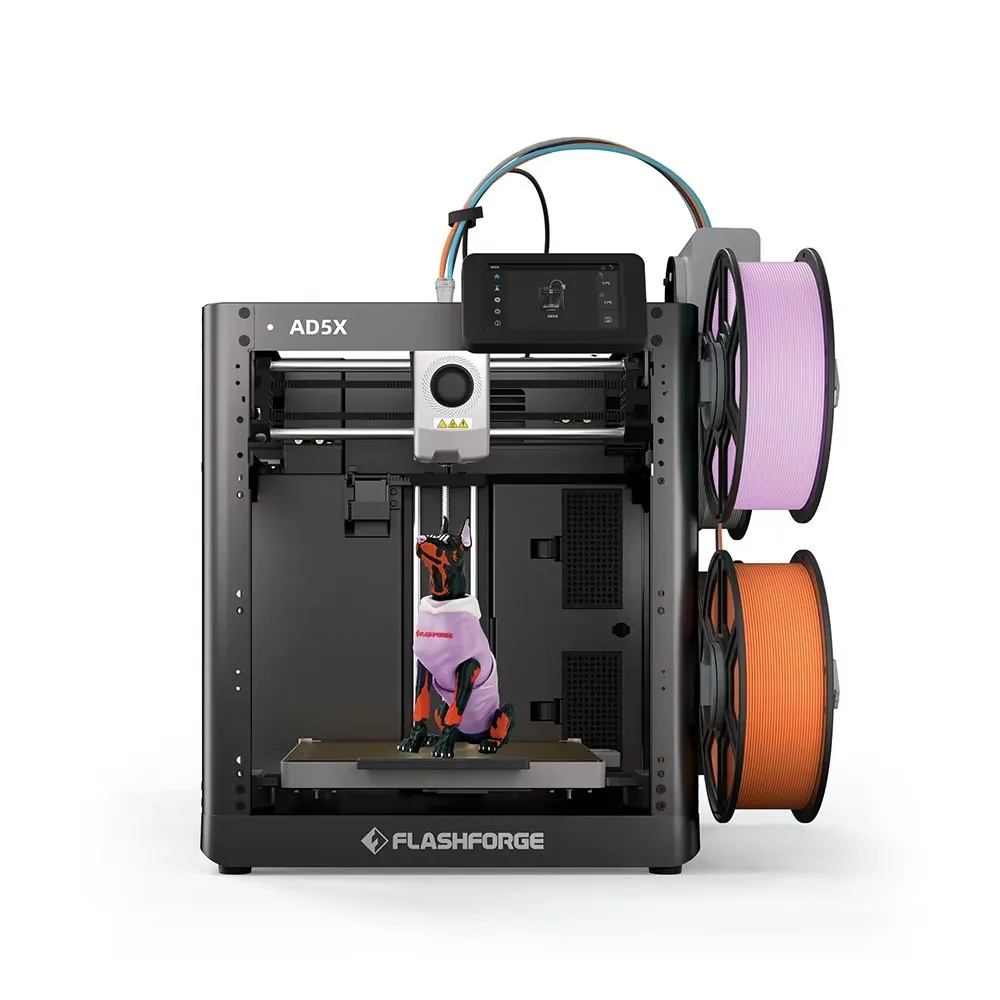 Flashforge AD5X Multi-Color 3D Printer w/ One-Click Auto Leveling