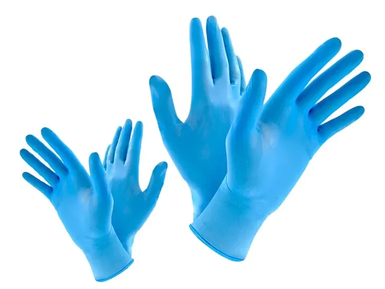 1000 Count Blue 4MIL Nitrile Gloves