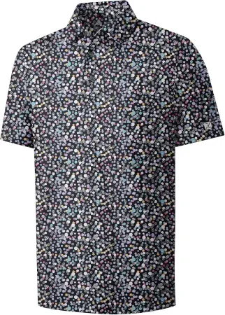 V VALANCH Men's Moisture-Wicking Golf Polo