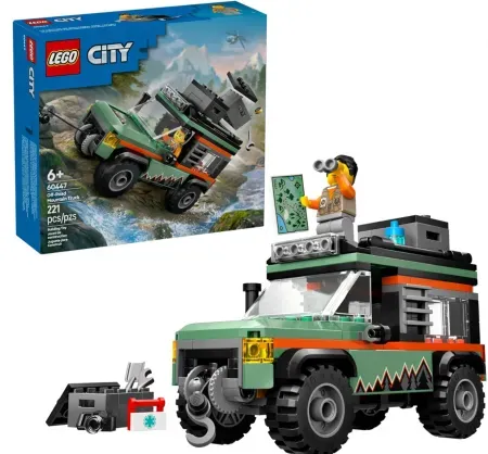 LEGO City Off-Road 4x4 Mountain Truck Toy