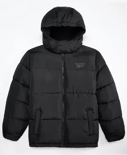 Reebok Boys' Hooded Puffer Jacket (Sizes 5-20)