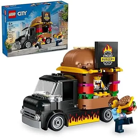 194-Pc LEGO City Burger Truck Building Toy