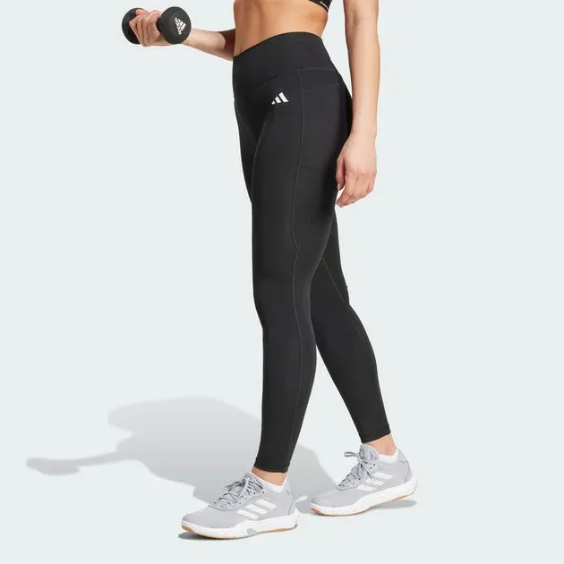 Adidas Women's Optimé Essentials Full-Length Stash Pocket Leggings