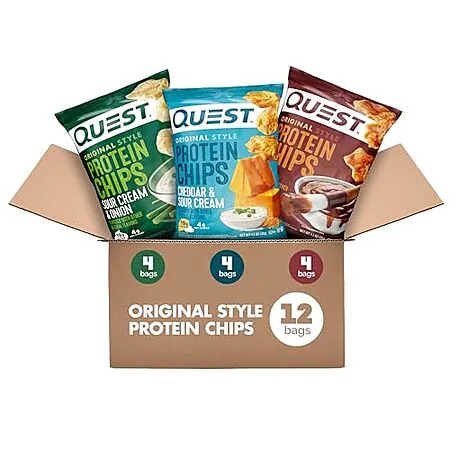 Select Accounts: 12-Pk 1.1-Oz Quest Nutrition Protein Chips Variety Pack