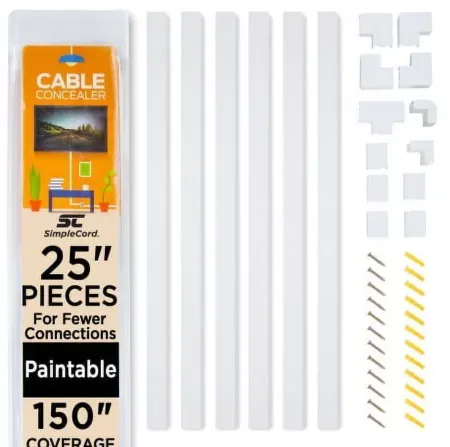 Simple Cord 150" Cord Hider Kit