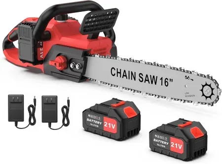 ALSO GO 16" Electric Cordless 1350W Brushless Power Chain Saw