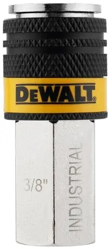 DEWALT 3/8" Industrial Air Coupler w/ 3/8" FNPT