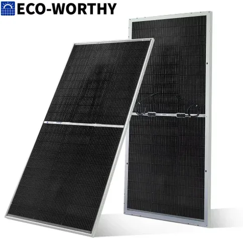 ECO-WORTHY 195W N-Type 18BB Bifacial Solar Panel