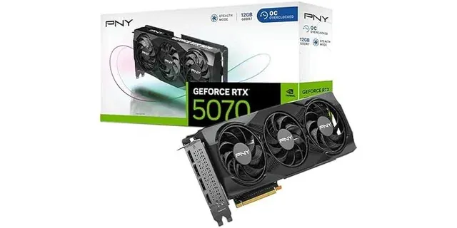 PNY RTX 5070 new