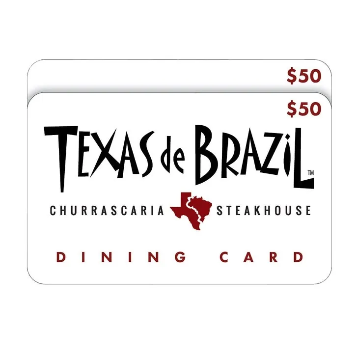 Two $50 Texas de Brazil Gift Cards ($100 Value)