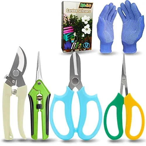 Garden Pruning Shears 4-Pack