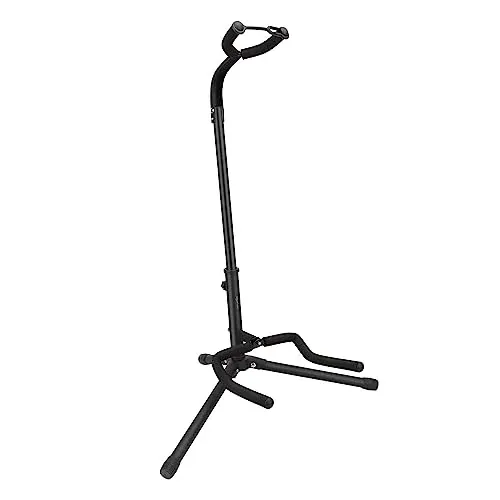 Amazon Basics Height Adjustable Foldable Guitar Stand