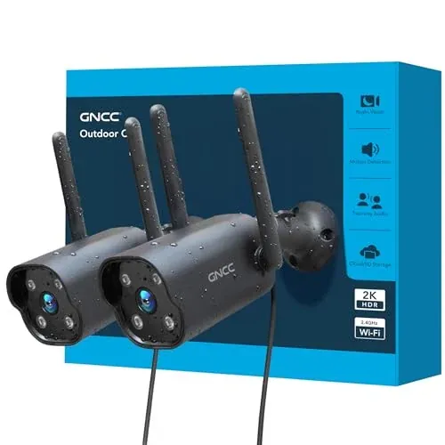 GNCC 2K Outdoor Security Camera