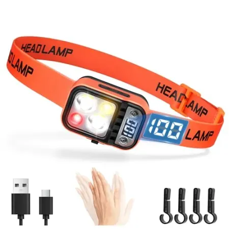 DARKBEAM USB-C Rechargeable LED Headlamp
