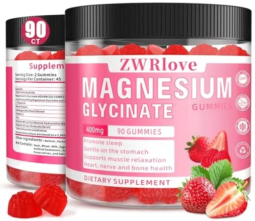 Magnesium Glycinate Gummies 400mg